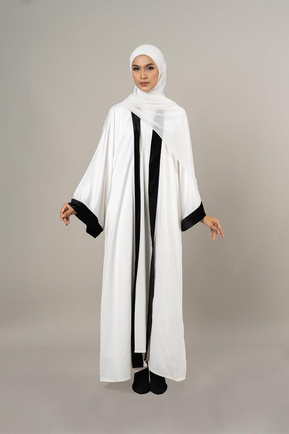 SERI - ABAYA KIMONO (WHITE)