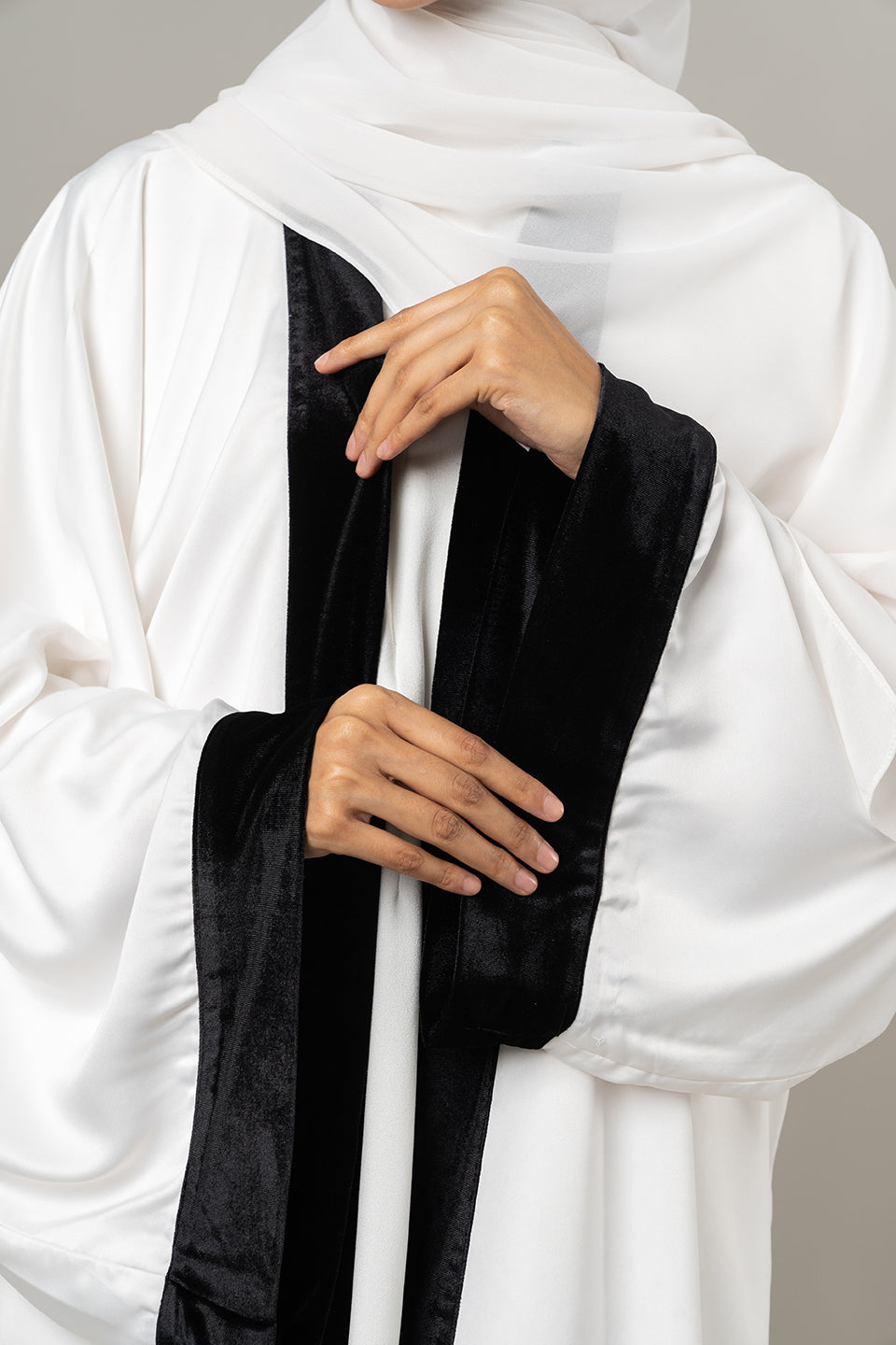 SERI - ABAYA KIMONO (WHITE)